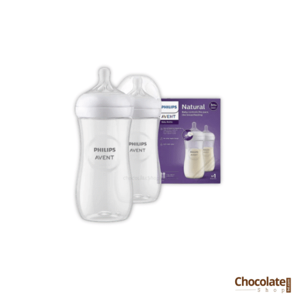 Philips Avent Natural Response Feeding Bottle 3m+ 330ml 2pcs Box price in BD.