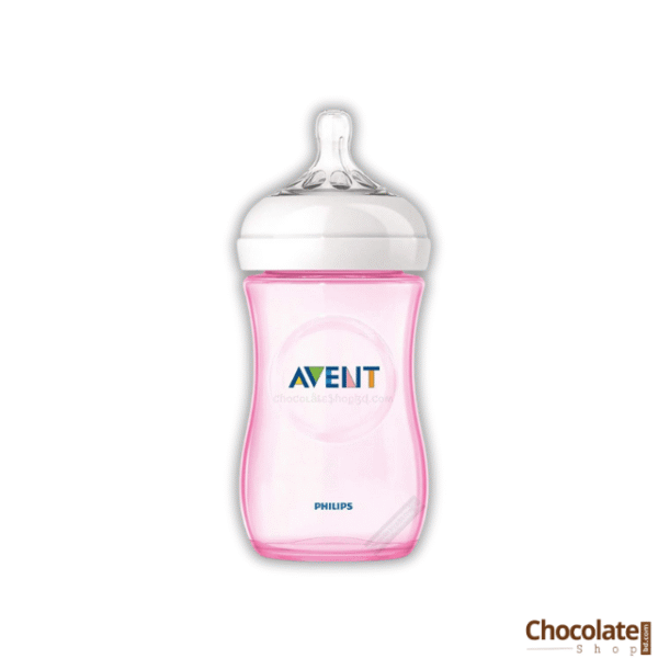 Philips Avent Natural Response Pink Feeding Bottle 1m+ 260ml price in BD.