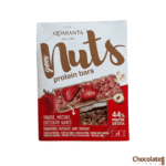 Quaranta Nuts Strawberries Hazelnuts White Chocolate Protein Bar price in BD.