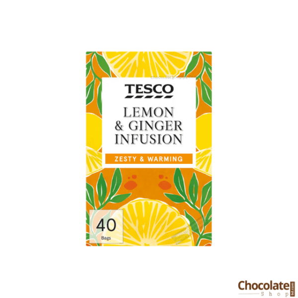 Tesco Lemon And Ginger 40 Tea Bags 80g price in BD.