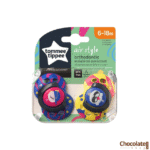 Tommee Tippee Air Style Orthodontic Soother 6-18m Pack of 2 price in BD.