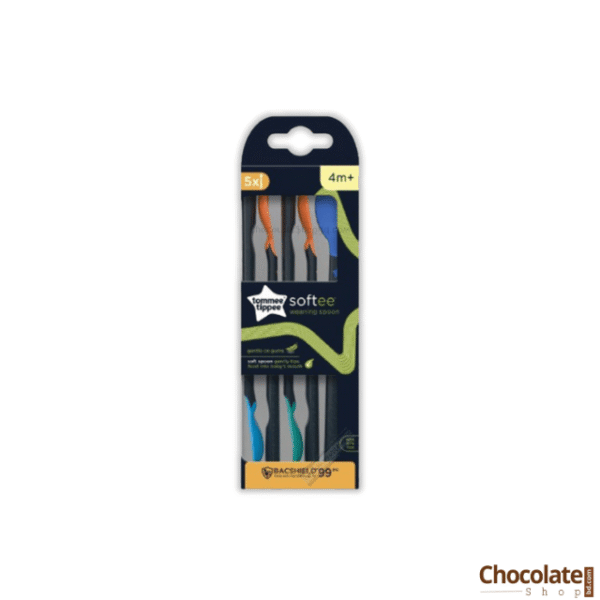 Tommee Tippee Softee Weaning Spoon 4m+ 5pcs price in BD.