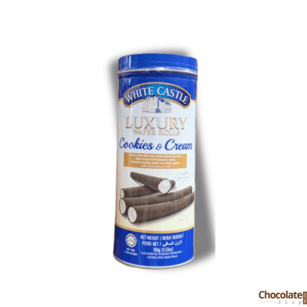 White Castle Luxury Wafer Cookies Cream 100g price in BD