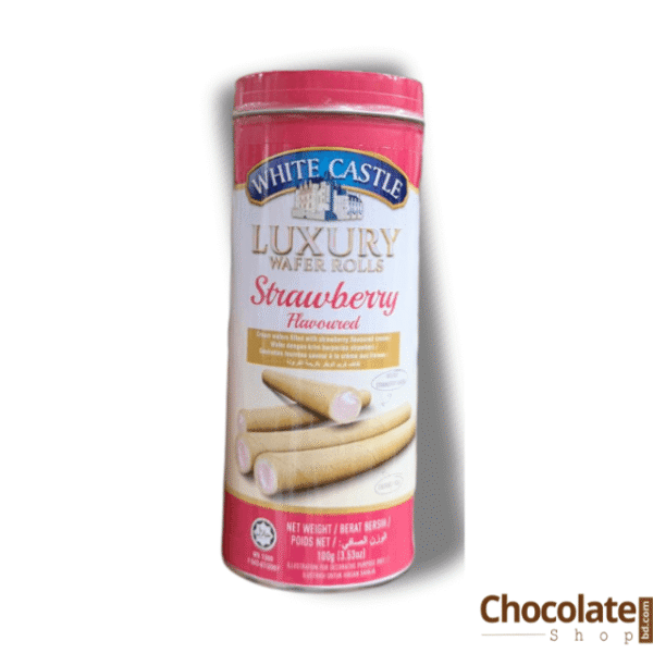 White Castle Luxury Wafer Strawberry 100g price in BD