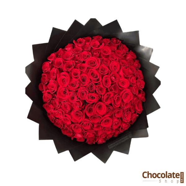 Flower Bouquet Of 100 Roses price in BD.