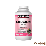 Kirkland Signature Calcium 600mg with Vitamin D3 price in BD.