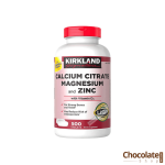 Kirkland Signature Calcium Citrate Magnesium and Zinc With Vitamin D3 price in BD.