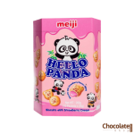Meiji Hello Panda Biscuits with Strawberry Flavour Filling price in BD.