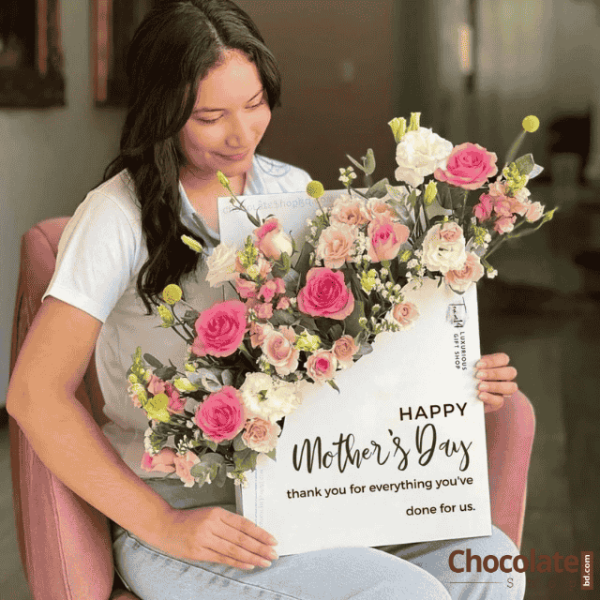 Mothers Day Special M06 Flowers Envelope price in BD