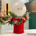 Mothers Day Special M13 with Rose Balloon Bouquet price in BD.
