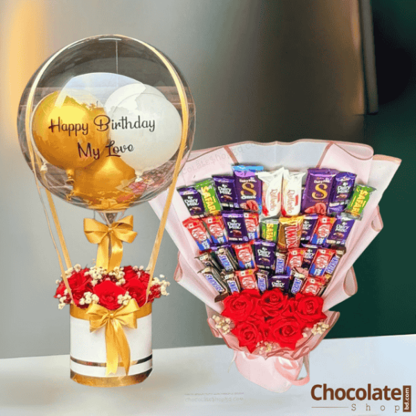 Mothers Day Special M20 with Rose Balloon Bouquet price in BD.
