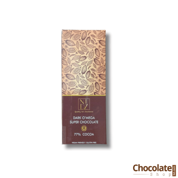 NID'Z Dark Omega Super Chocolate 77% Cocoa Bar price in BD.