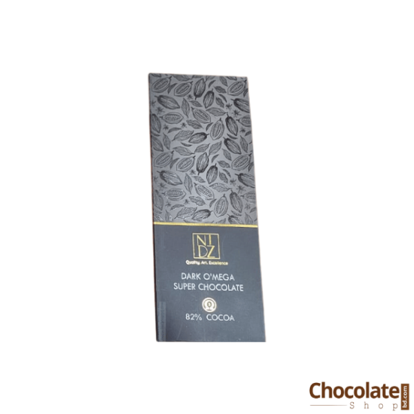 NID'Z Dark Dark Omega Super Chocolate 82% Cocoa Bar price in BD.