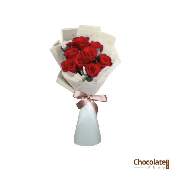 Organic Luxury Roses Bouquet F4 price in BD.