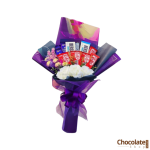 Organic Luxury Roses Bouquet F5 with Chocolates price in BD.
