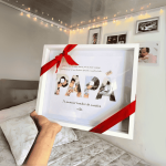 Papa Photo Frame White Color price in BD.