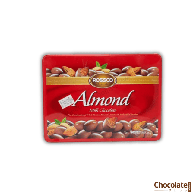 Rossco Chocolate Almond Milk Chocolate Tin Rossco Chocolate Almond Milk Chocolate Tin price in BD.