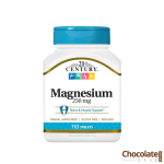 21st Century Magnesium 250 mg 110 Tablets price in BD.