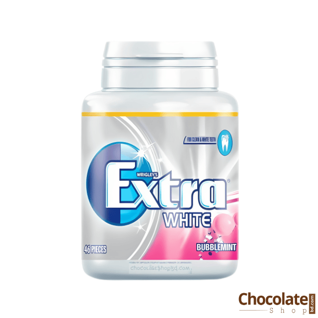 Extra Sugar Free White Bubblemint Flavour Chewing Gum 46 Pieces Extra Sugar Free White Bubblemint Flavour Chewing Gum 46 Pieces price in BD.