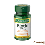 Nature’s Bounty Biotin 1000 mcg 100 Tablets price in BD.