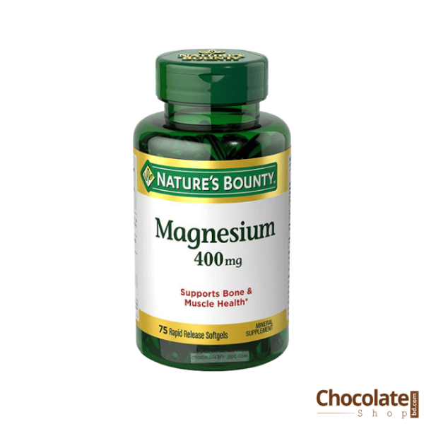 Nature’s Bounty Magnesium Rapid Release 400 mg price in BD.