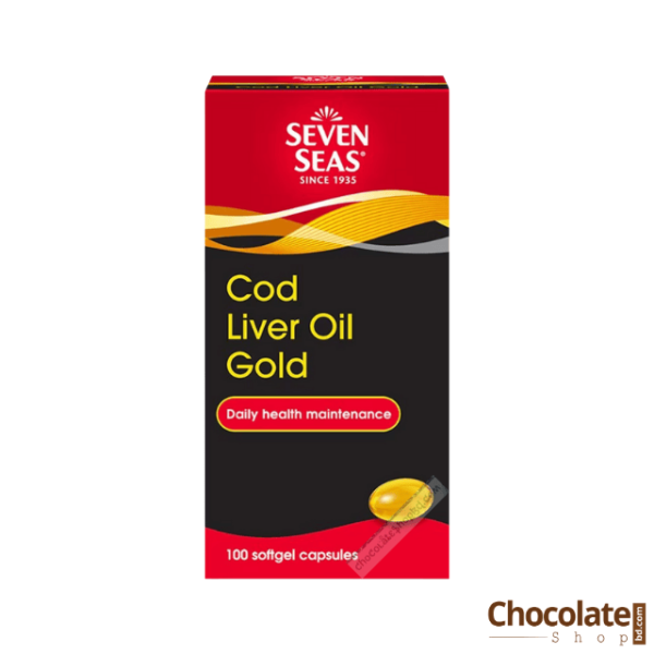 Seven Seas Cod Liver Oil Gold 100 Softgels price in BD.