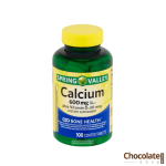 Spring Valley Calcium 600mg price in BD.
