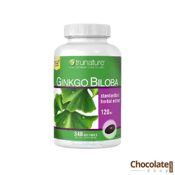 Trunature Ginkgo Biloba 120mg 340 Softgels price in BD.
