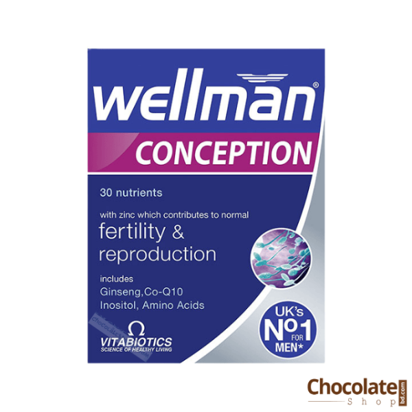Vitabiotics Wellman Conception price in BD.