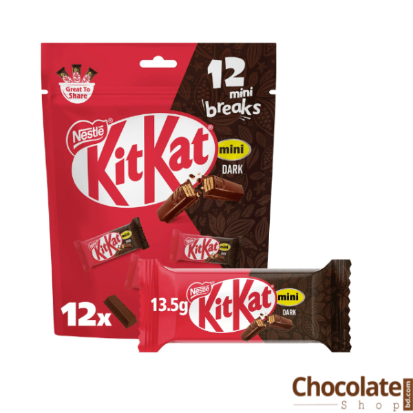 KitKat Mini Dark 12 Breaks Pack price in bangladesh