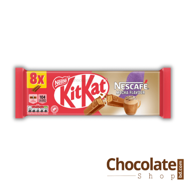 Kitkat 2 Finger Nescafe Mocha 8x Pack price in Bangladesh