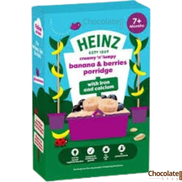Heinz Creamy N Lumpy Banana Berries Porridge