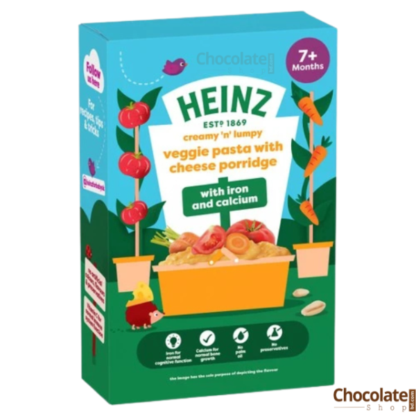 Heinz Veggie Pasta with Cheese Porridge