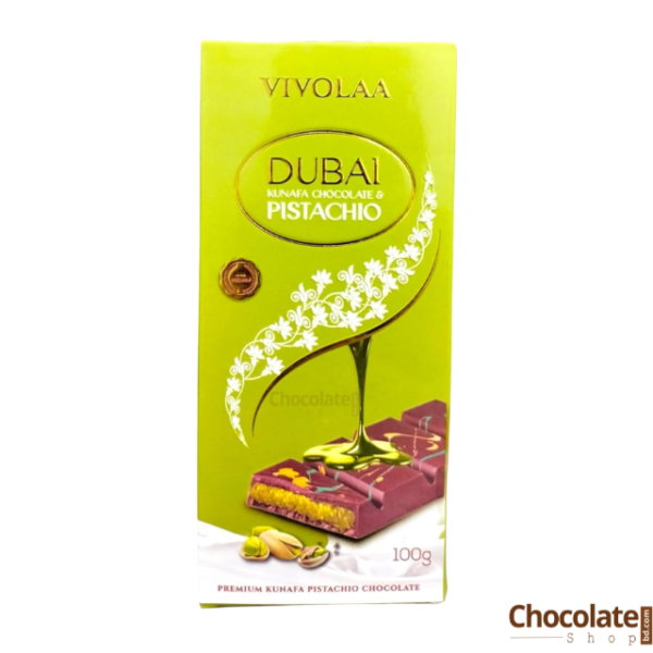 Vivolaa Dubai Kunafa Pistachio Chocolate