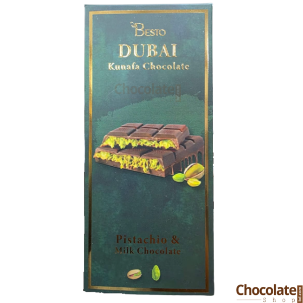 besto dubai kunafa pestachio milk chocolate
