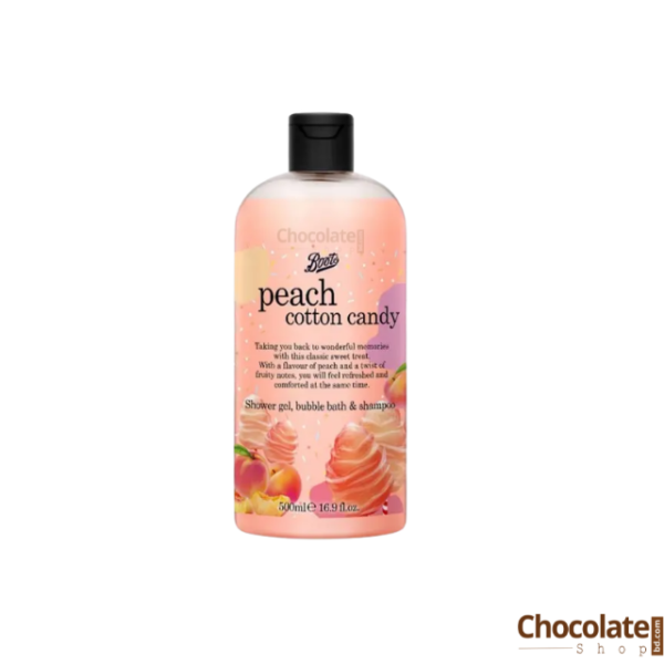 Boots Peach Cotton Candy Shower Gel