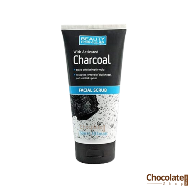 Lotion 4 Beauty Formulas Charcoal Facial Scrub