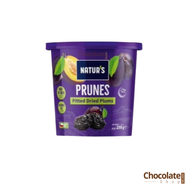 Naturs pitted Dried Prunes 250g