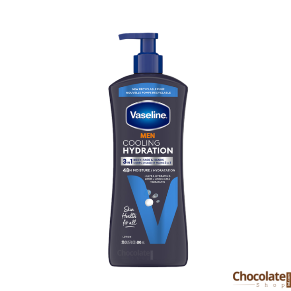 Vaseline Men Cooling Hydration 3-in-1 Lotion