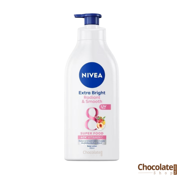 Nivea Extra Bright Radiant & Smooth UV Filter 8 Super Food 40X Vitamin C Lotion