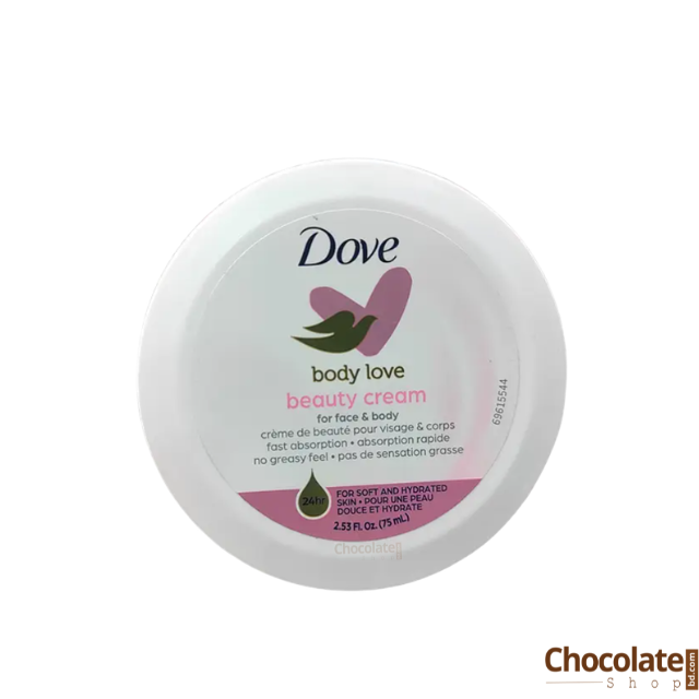 lipstick 16 Dove Body Love Beauty Cream – 75ml