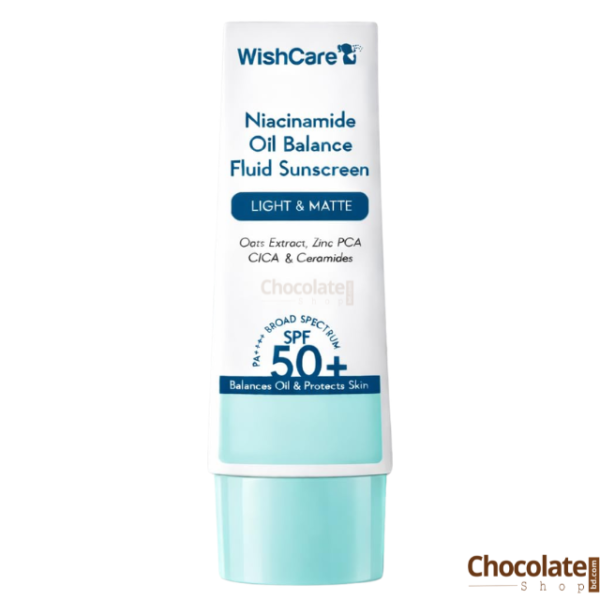 WishCare Niacinamide Oil Balance Fluid Sunscreen Spf 50+ Pa+++
