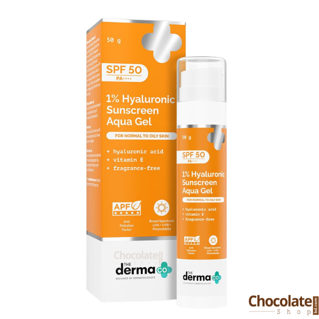 sunsreen 17 The Derma CO 1% Hyaluronic Sunscreen SPF50 PA++++