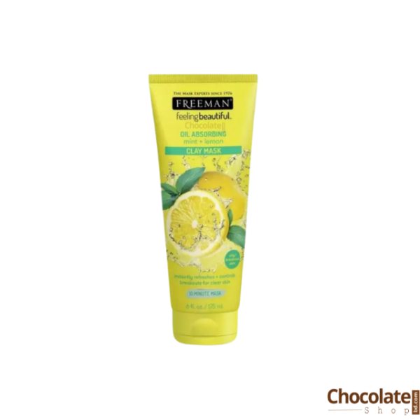 Freeman Oil Absorbing Mint And Lemon Clay Mask