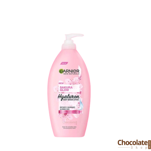 Garnier Sakura Glow Hyaluron Body Serum Lotion