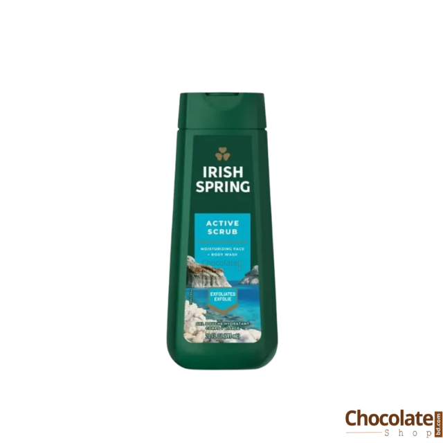 im from 5 Irish Spring Active Scrub Exfoliating Body Wash