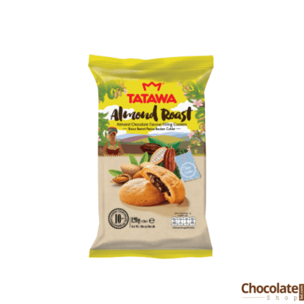 TATAWA Almond Roast Almond Chocolate Flavour filling cookies