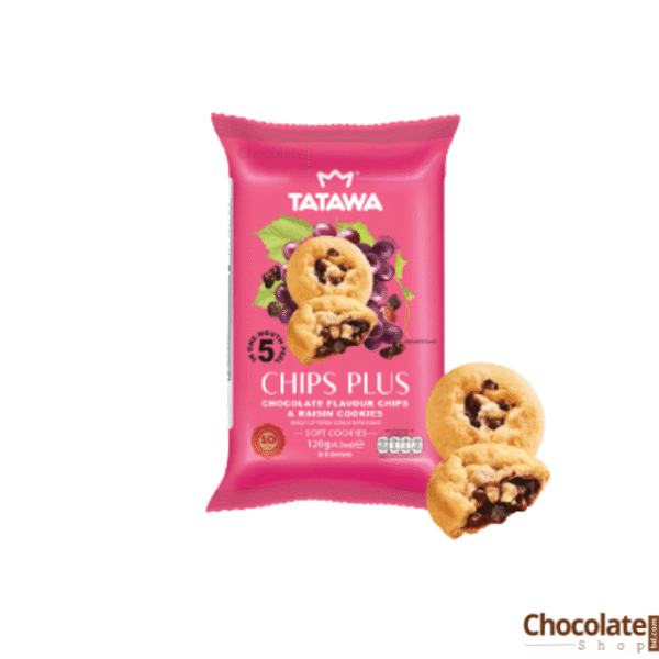 TATAWA Chips Plus Chocolate Flavour Chips & Raisin Cookies