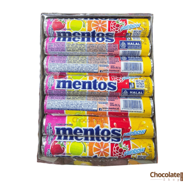 Mentos rainbow 29.7g 14 pcs box
