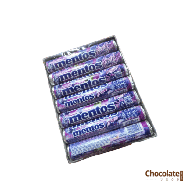 Mentos grape 29.7g -14 pieces box